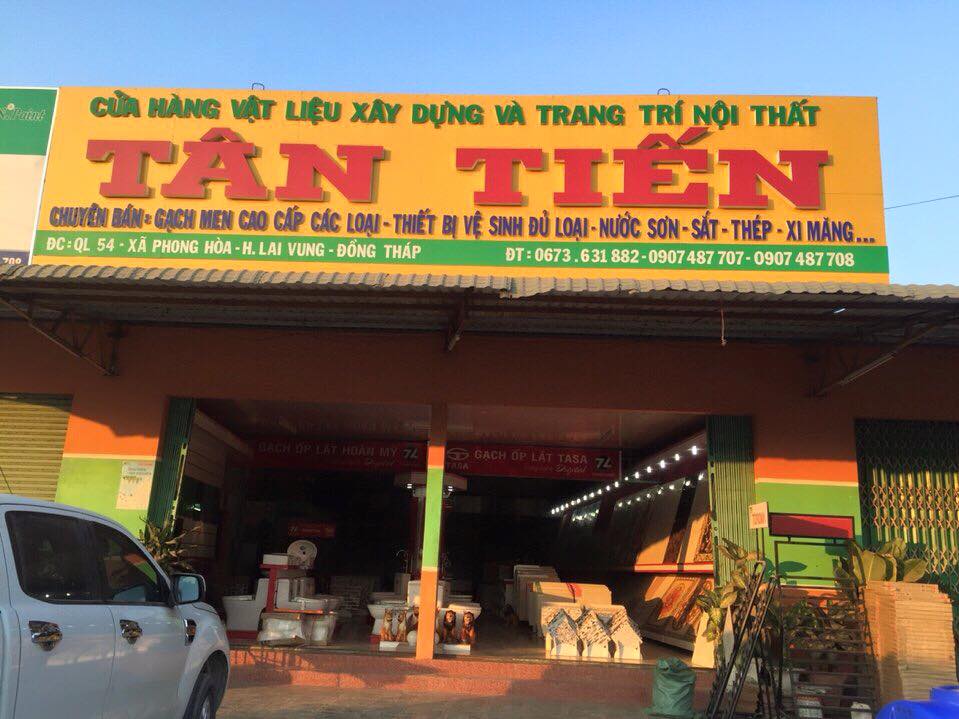 showroom Tân Tiến - Đồng Tháp