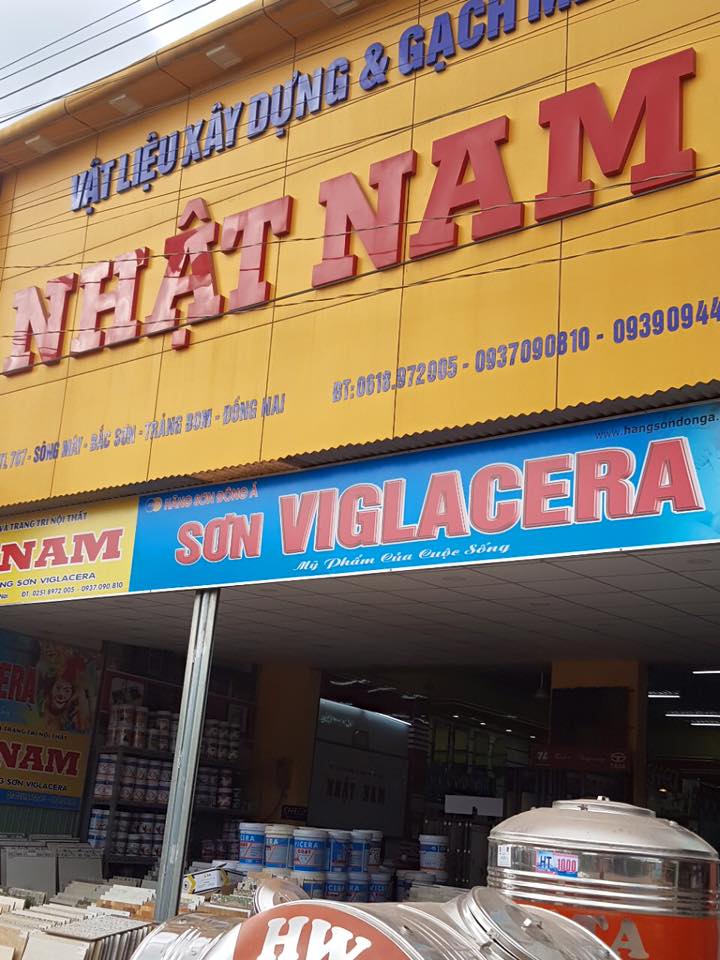 showroom NHẬT NAM ở Ngã Ba Trị An