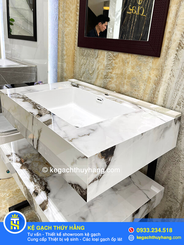 Mẫu bàn đá cao cấp fullbody tràn viền 2 tầng_B04_1