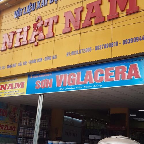showroom NHẬT NAM ở Ngã Ba Trị An