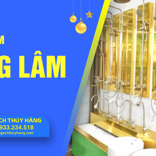 Kệ Gạch Thuý Hằng đồng hành cùng Showroom Tùng Lâm trong việc tạo không gian trưng bày